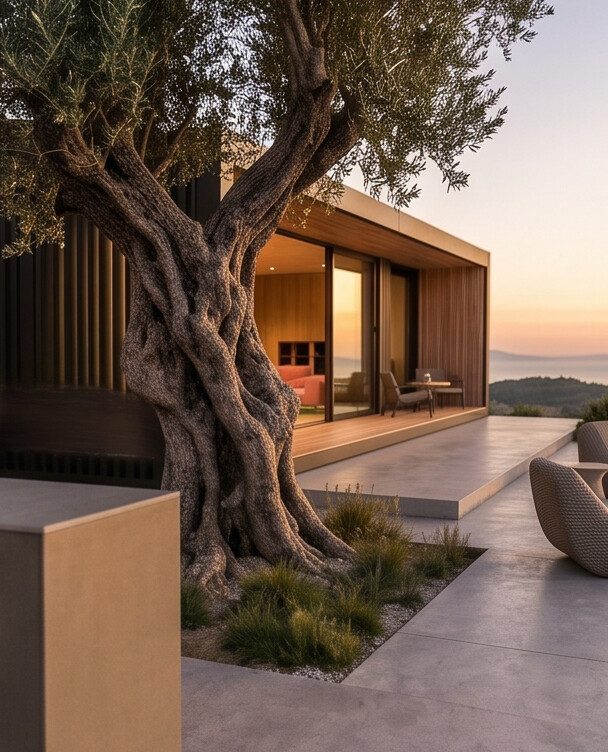 Istrien — Landschaft aus Stein, Olive und Meer